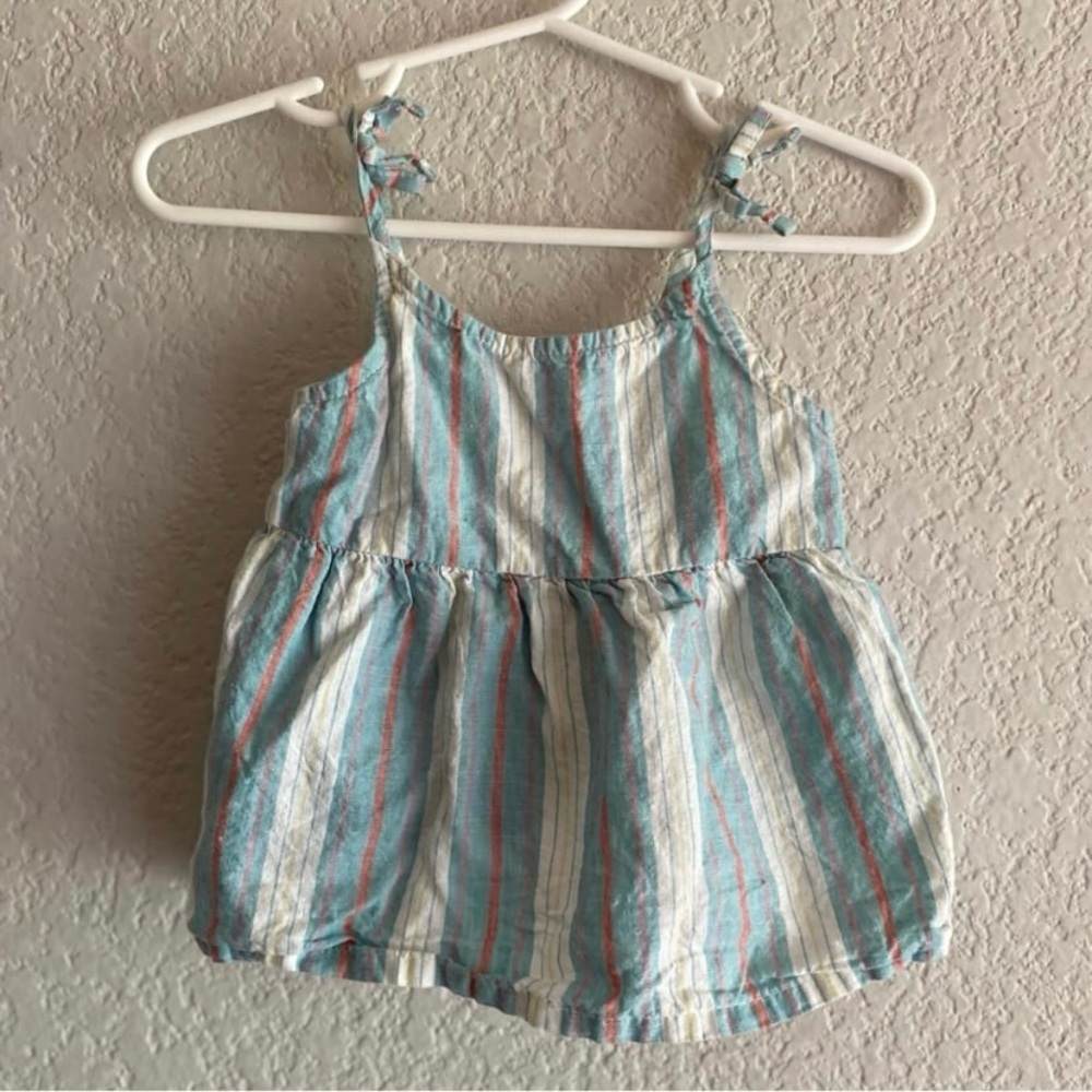 Striped Sleeveless Top